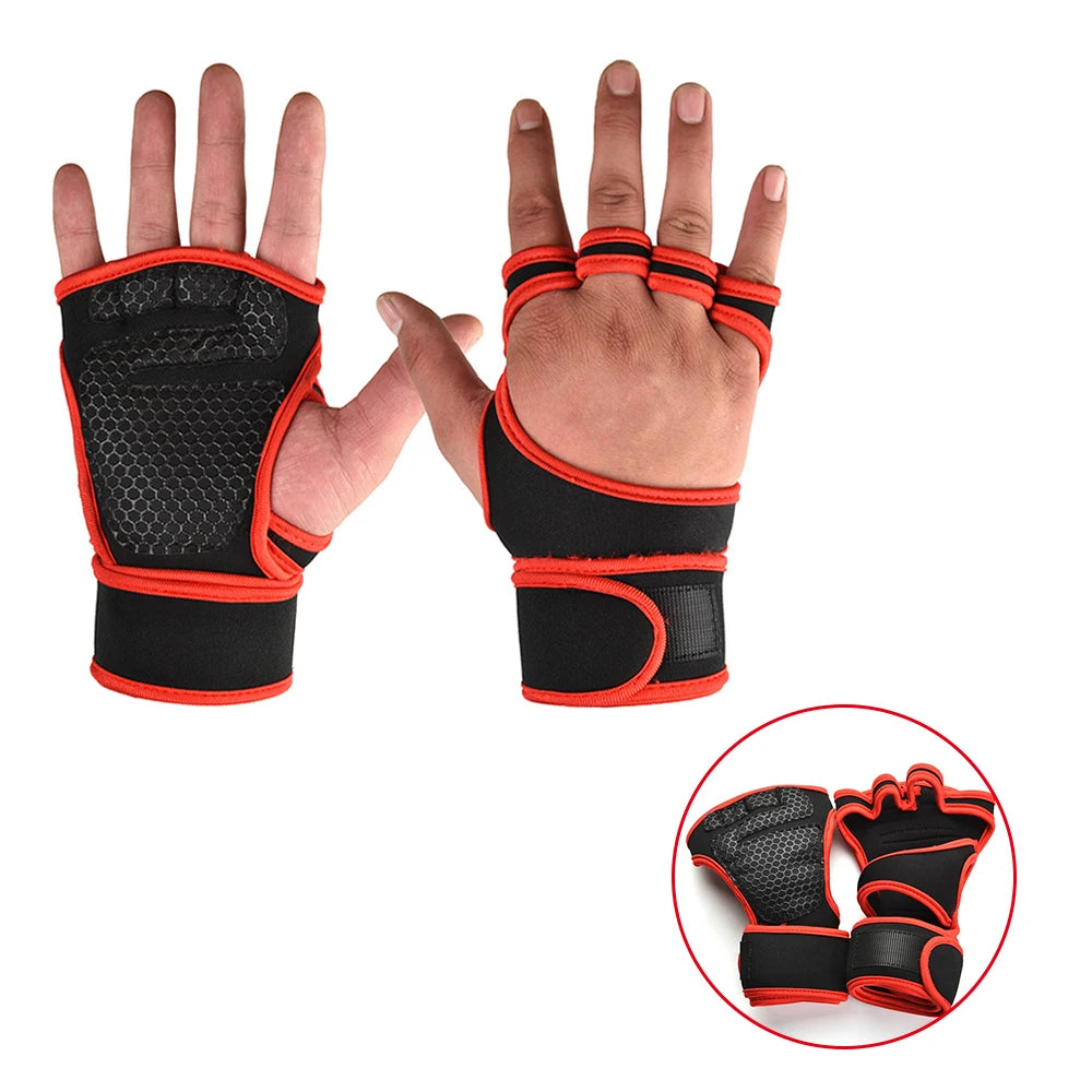 Premium Workout Gloves Anti-Slip | Breathable | Wrist Protection
