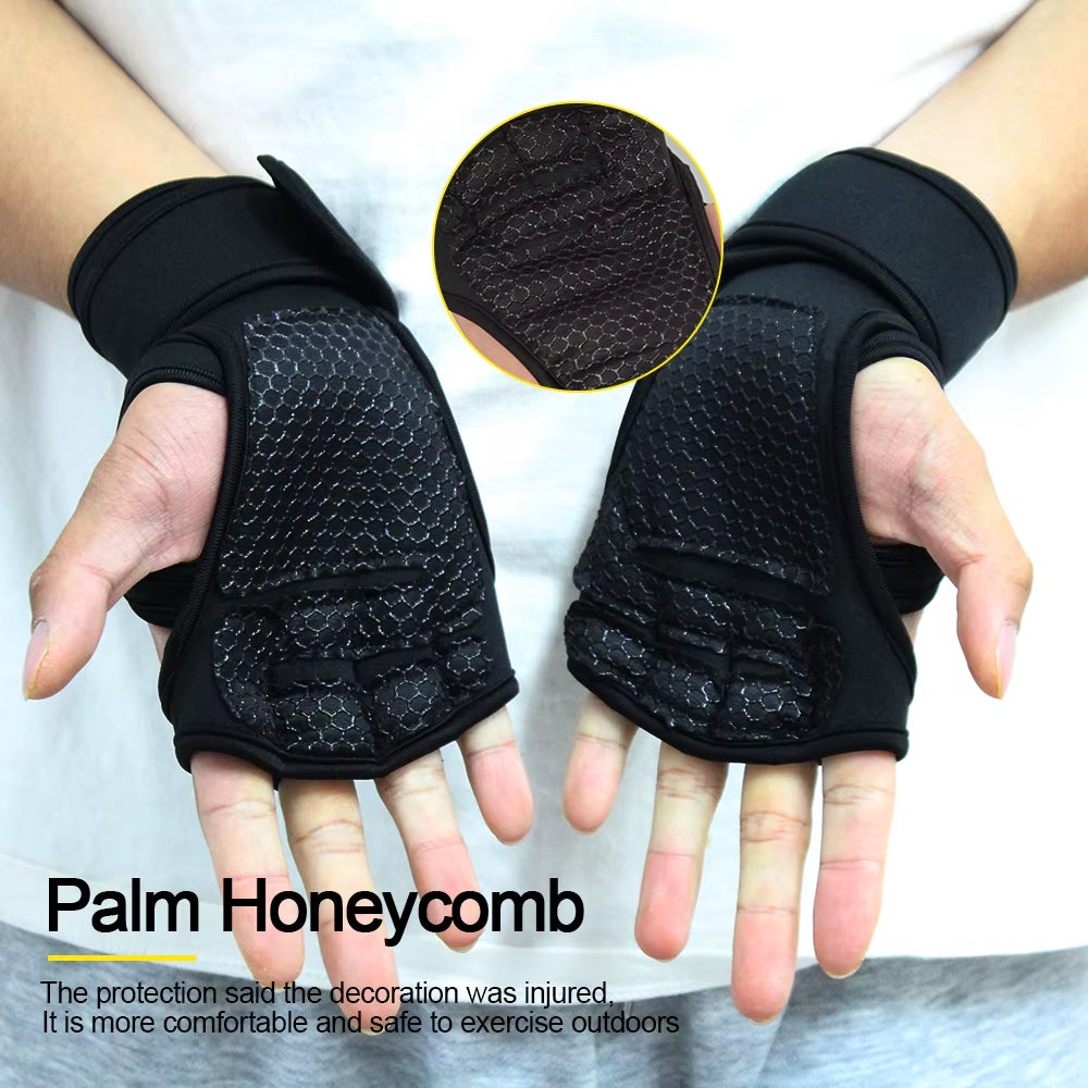 Premium Workout Gloves   Anti-Slip | Breathable | Wrist Protection
