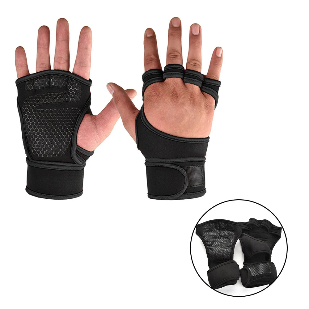 Premium Workout Gloves   Anti-Slip | Breathable | Wrist Protection