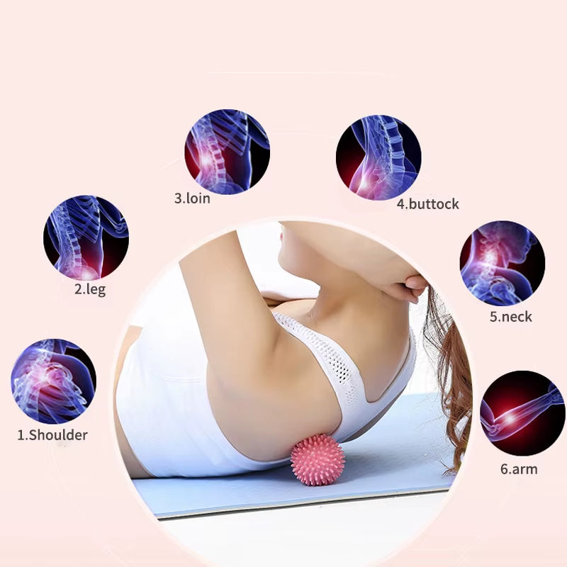 Deep Tissue Massage Ball   Muscle Relaxation for Neck, Back, Glutes & Feet